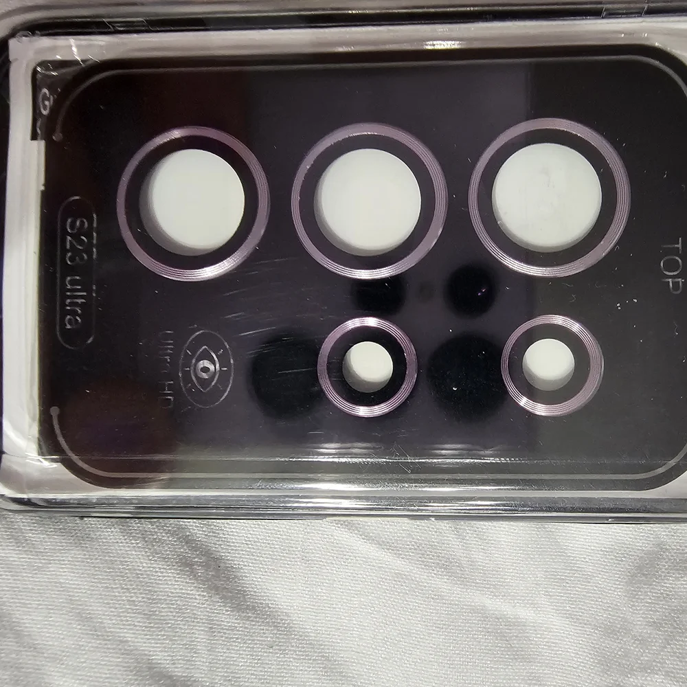 Black and Orange Screen Protectors for Cell Phones